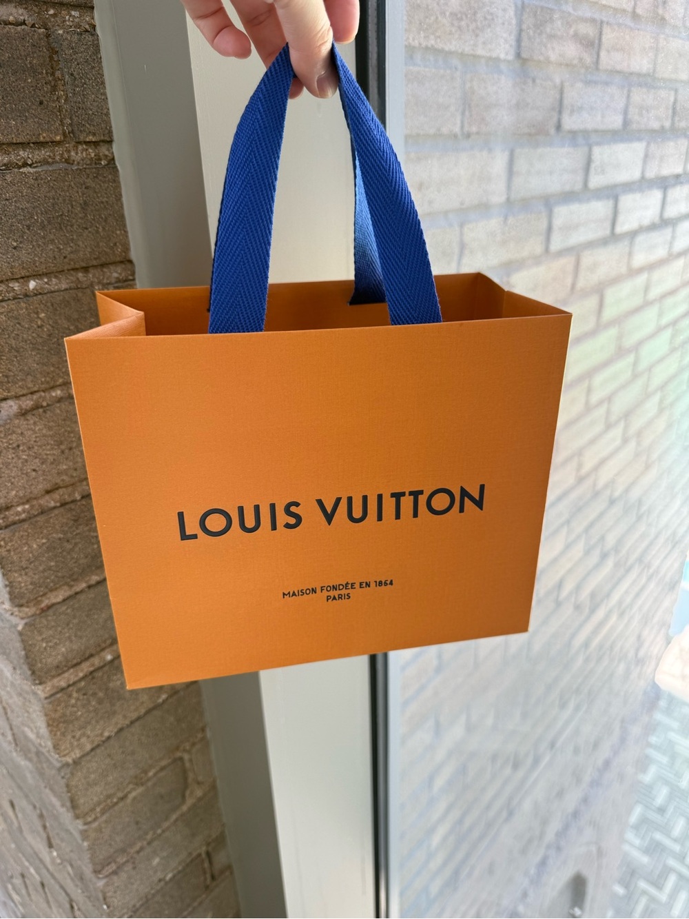 Louis Vuitton Authentic Paper Shopping Bag